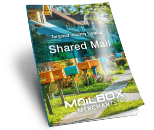 cover of the targeted industry insights: shared mail ebook