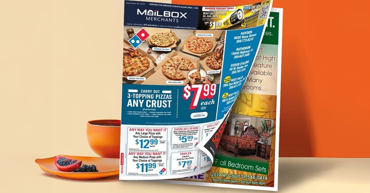 a pizza catalog